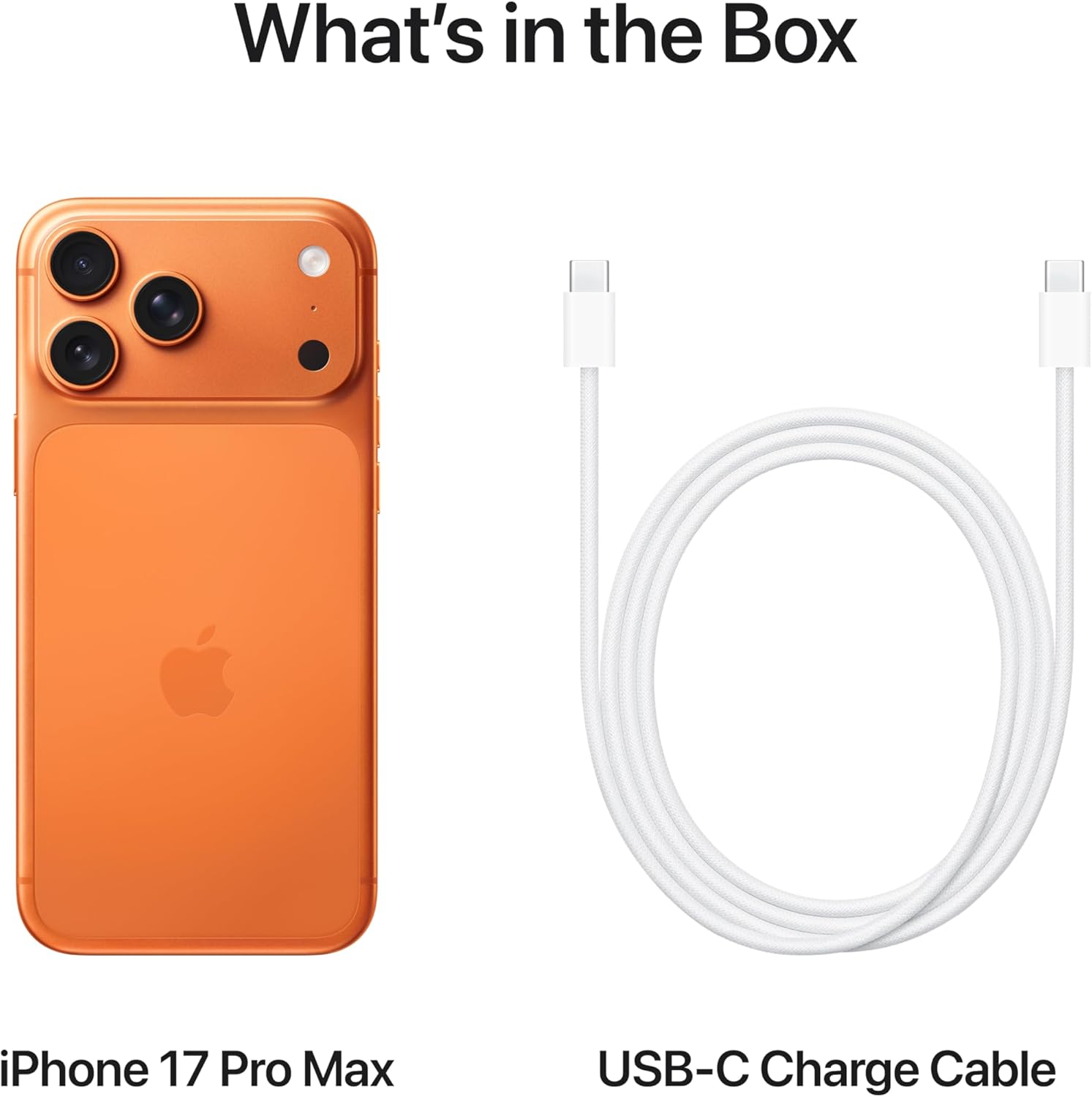 Apple iPhone 17 Pro Max (256GB) - Cosmic Orange